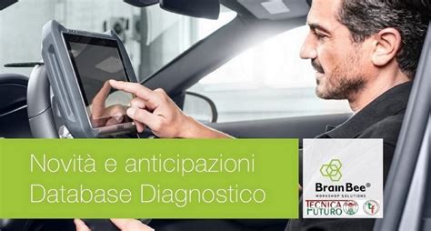 Strumentazione diagnostica Brain Bee in un'officina
