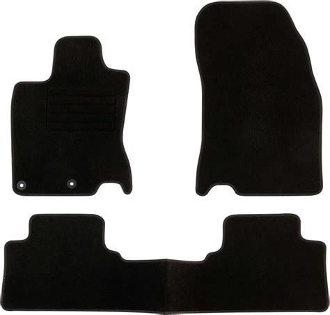 Tappetini auto su misura in moquette nera