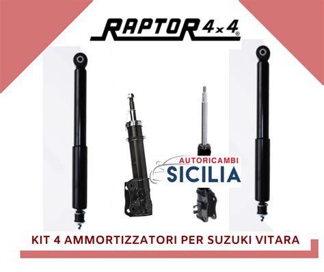 Kit di 4 ammortizzatori nuovi per automobile