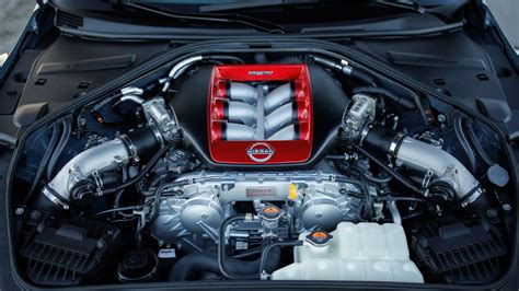 schema motore Nissan GT-R V6 biturbo