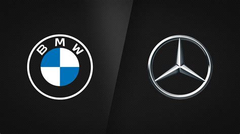 Logo BMW e Mercedes-Benz