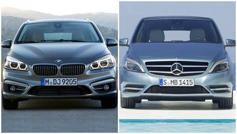 Tabella comparativa dimensioni Mercedes-Benz Classe B vs BMW Serie 2