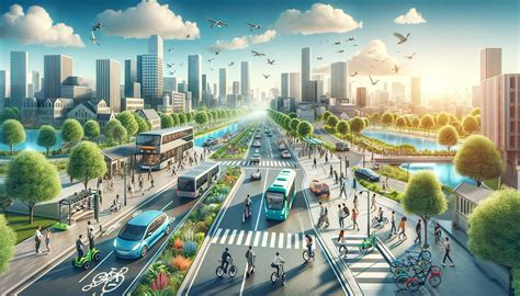 Infrastrutture per la mobilità sostenibile in una città