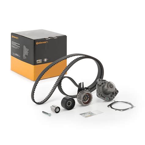 Kit cinghia di distribuzione con tenditori e pompa acqua