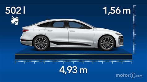 Audi A6 berlina dimensioni e bagagliaio