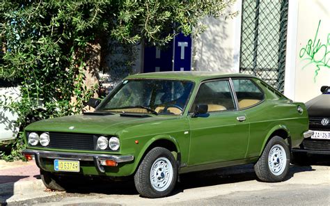Fiat 128 Sport Coupé vista frontale