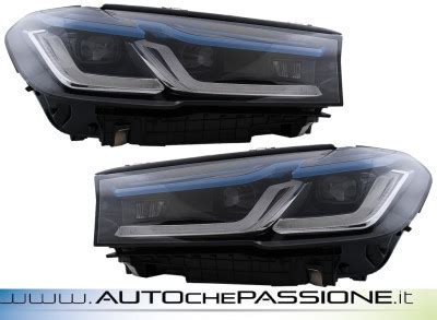 Dettaglio fari anteriori BMW Serie 5 Touring