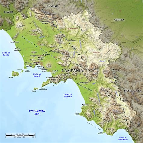 Mappa delle concessionarie Kia in Campania