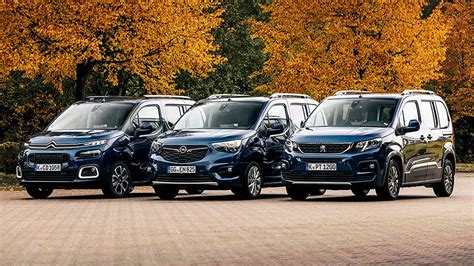 Trio multispazio: Opel Combo, Peugeot Rifter, Citroën Berlingo