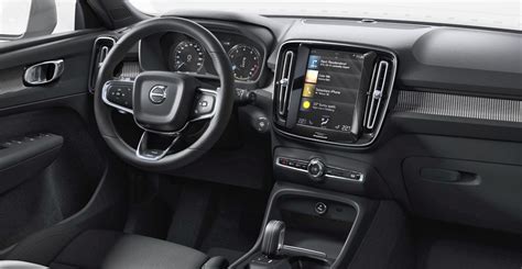Dettaglio del cruscotto digitale Volvo XC40