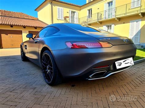 Mercedes-AMG GT Grigio Opaco in movimento