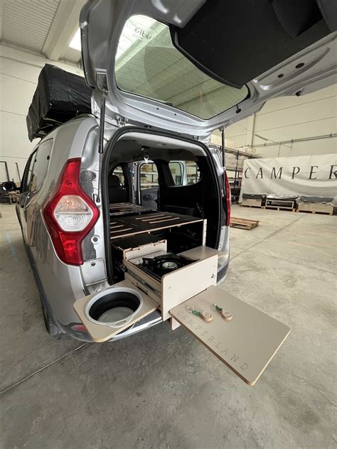 Modulo artigianale camperizzazione Dacia Lodgy