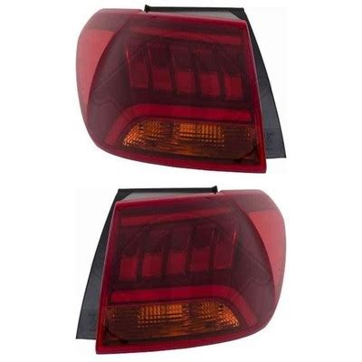 Dettaglio luci posteriori LED del Kia Sorento