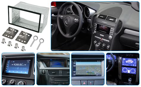 Schizzo di una plancia auto con autoradio 2 DIN