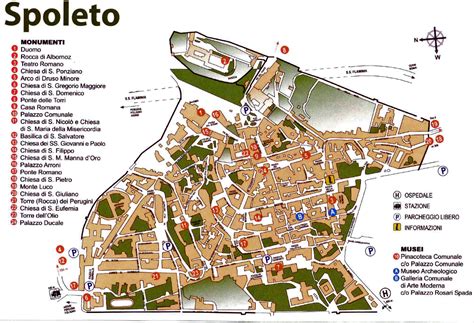 Mappa delle sedi Ferroni Auto a Spoleto e dintorni