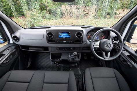 Mercedes Sprinter cabin interior