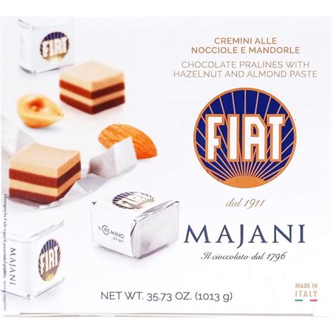 Confezione storica dei Cremini Fiat Majani