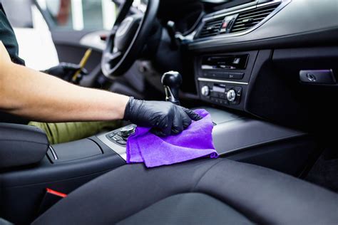 Interior car cleaning