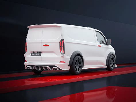 Ford Transit Custom in un contesto urbano