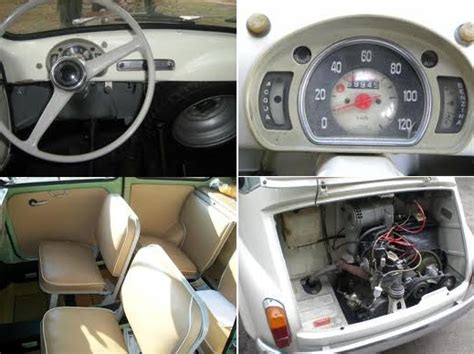 Fiat 600 Multipla interni volante e cruscotto