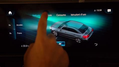 Interfaccia di personalizzazione di una BMW virtuale con diverse opzioni