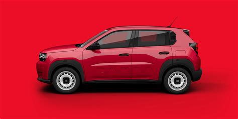Fiat Panda (RED) con badge esclusivo