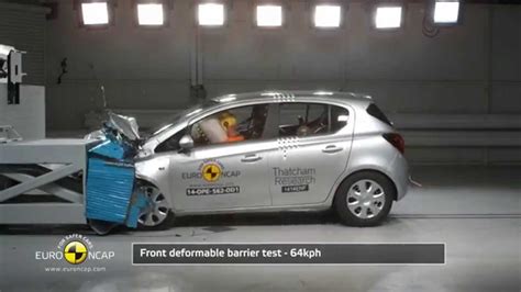 Crash test Opel Corsa 2006 EuroNCAP