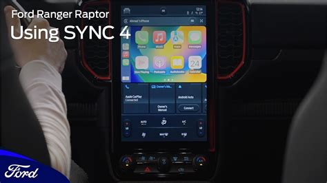 Interni Ford Ranger Raptor con SYNC 4