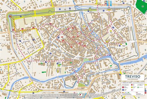 Mappa dei servizi di autolavaggio a Treviso