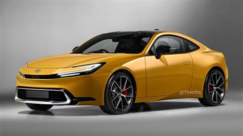 Render di una possibile Toyota Celica moderna con elementi storici