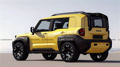 Toyota Land Hopper rendering e silhouette