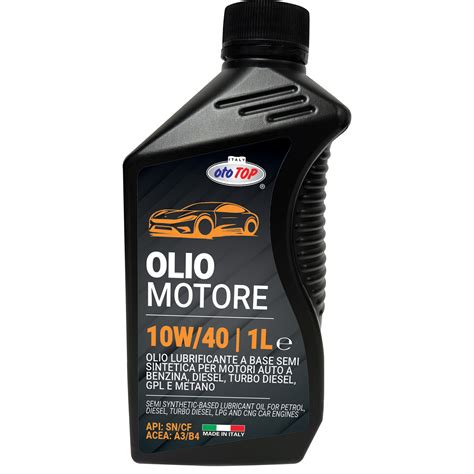 Flacone di olio motore