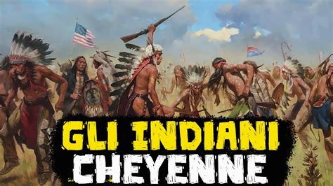 Indiani Cheyenne in marcia nel deserto