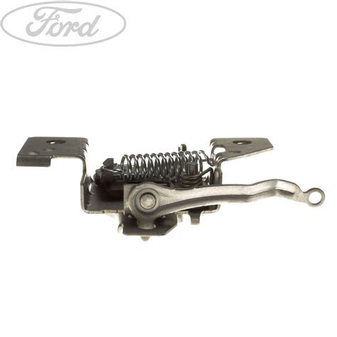 Diagramma esploso meccanismo serratura cofano Ford Fiesta MK5