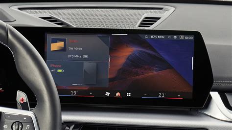Display infotainment BMW X1