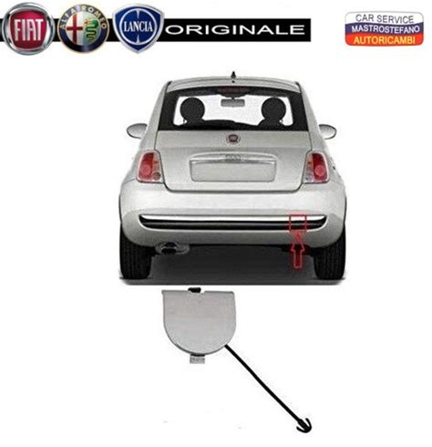 Tappo coprigancio traino posteriore Fiat 500X