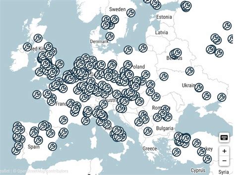 Mappa delle fabbriche globali Ford