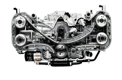Componenti meccanici del motore boxer e trazione integrale Subaru