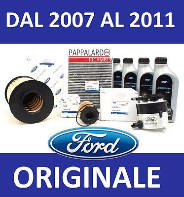 Confezioni di ricambi originali Ford e Motorcraft