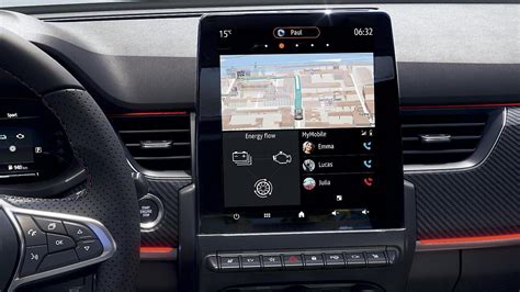 Renault Arkana Easy Link display