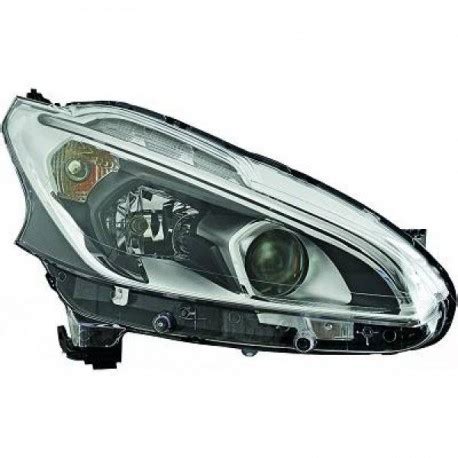 Fanale anteriore Peugeot 208 in dettaglio