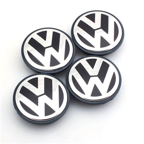 Borchie coprimozzo Volkswagen su cerchio