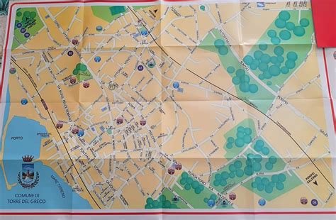 Mappa della zona di Torre del Greco con l'indicazione della sede di MR Auto