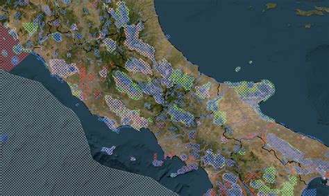Mappa delle zone di spedizione escluse