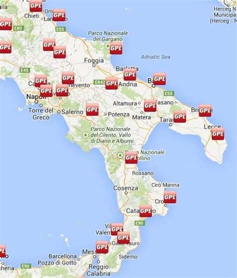 Mappa distributori GPL di qualità