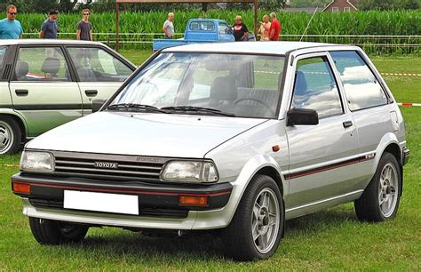 Toyota Starlet in vari modelli e generazioni