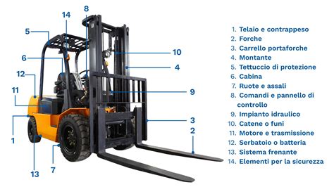 schema trasmissione carrello elevatore
