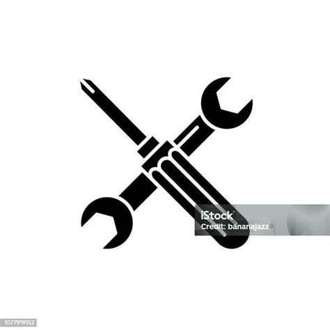 Icona di un cacciavite e una chiave inglese incrociati