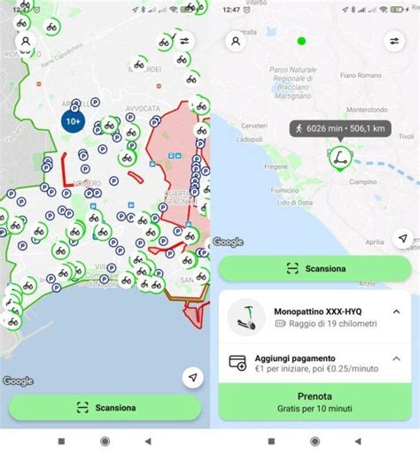 Mappa copertura Servizio Mobilità Audi
