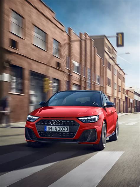 Audi A1 frontale dinamico